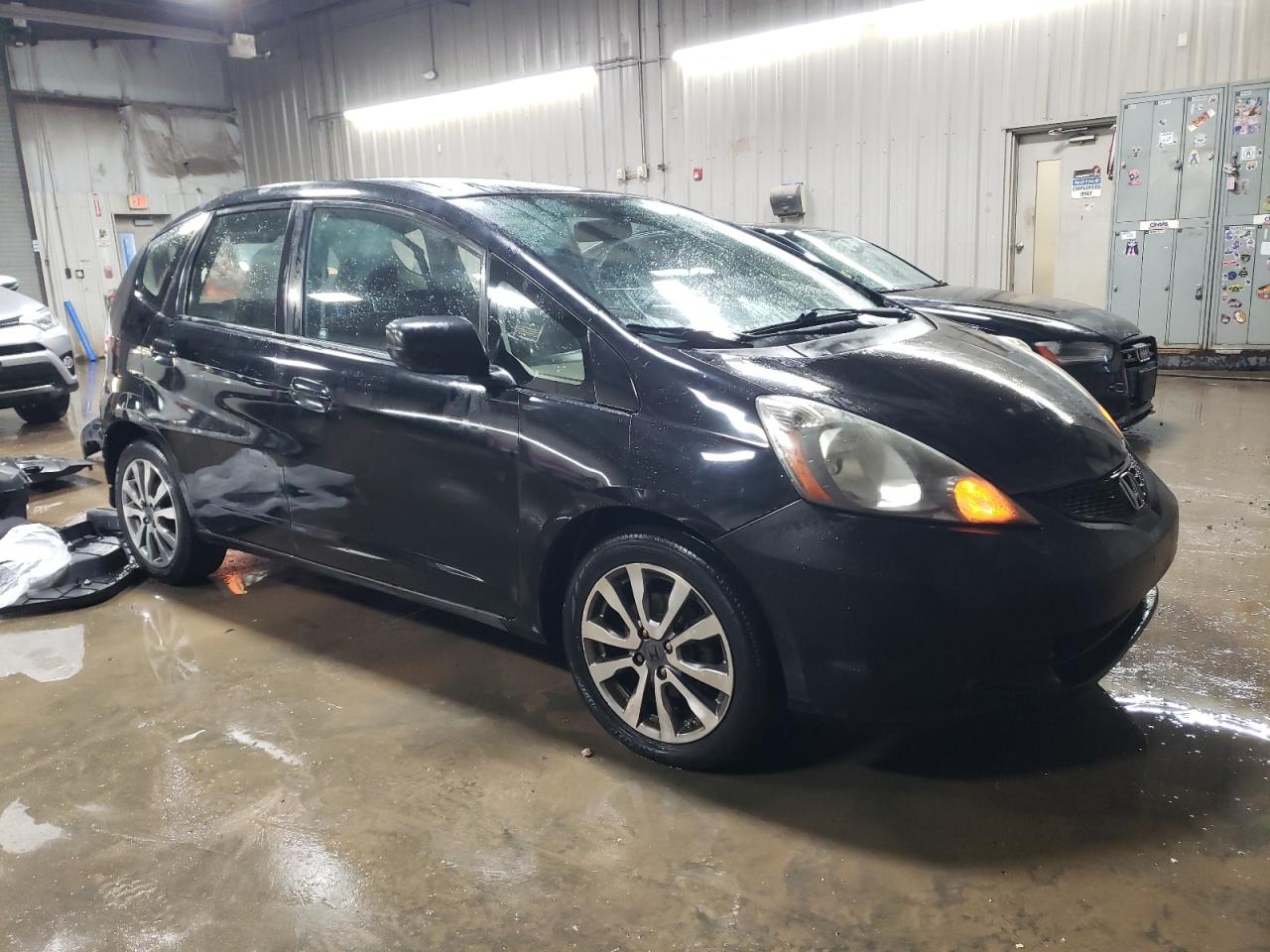 2010 Honda Fit VIN JHMGE8H20AC016654 Copart auction photo, rear end damage thumbnail 4