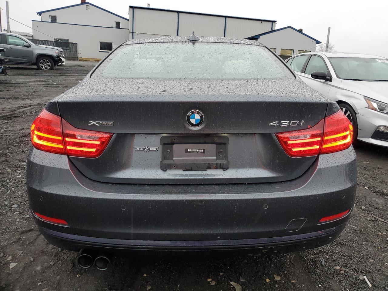 2017 BMW 4er VIN WBA4R9C55HK878457 Copart auction photo, front end damage thumbnail 6