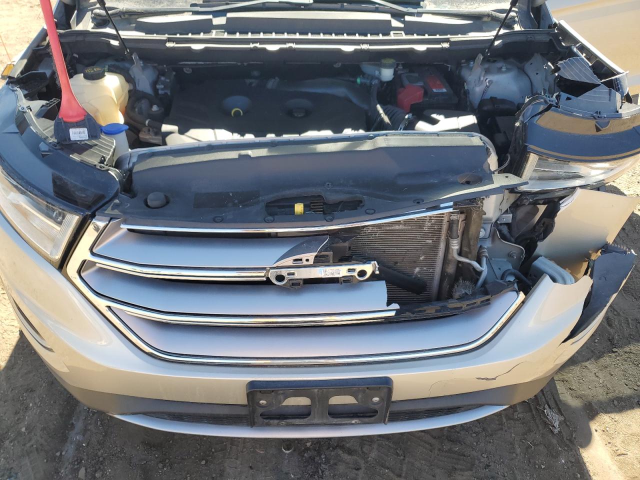 2017 Ford Edge VIN 2FMPK4J90HBC28339 Copart auction photo, front end damage thumbnail 12