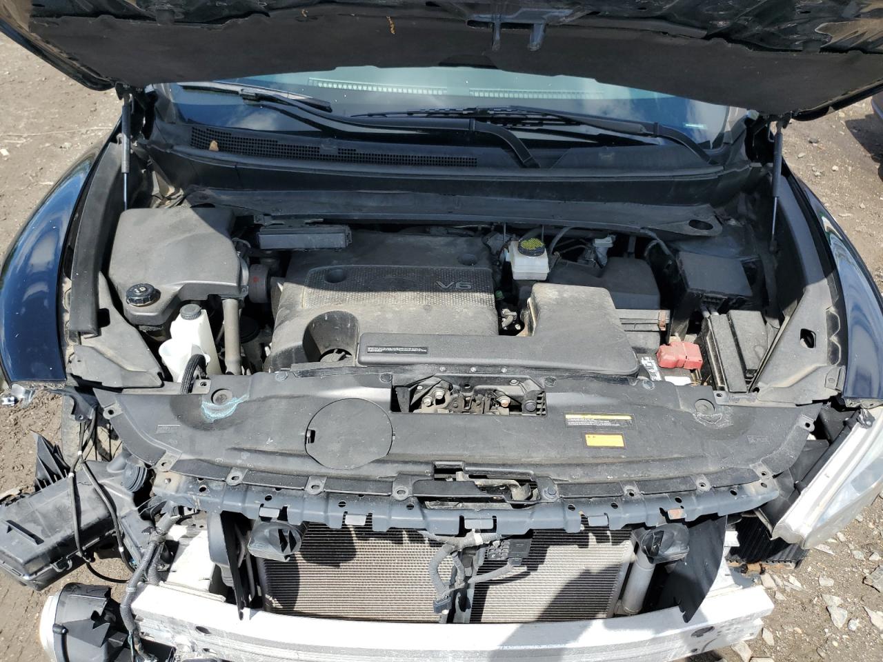 2013 Infiniti JX VIN 5N1AL0MM8DC332275 Copart auction photo, front end damage thumbnail 12
