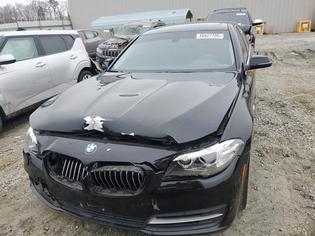 2014 BMW 5er VIN WBA5A5C52ED511097 Copart auction photo, front end damage thumbnail 5