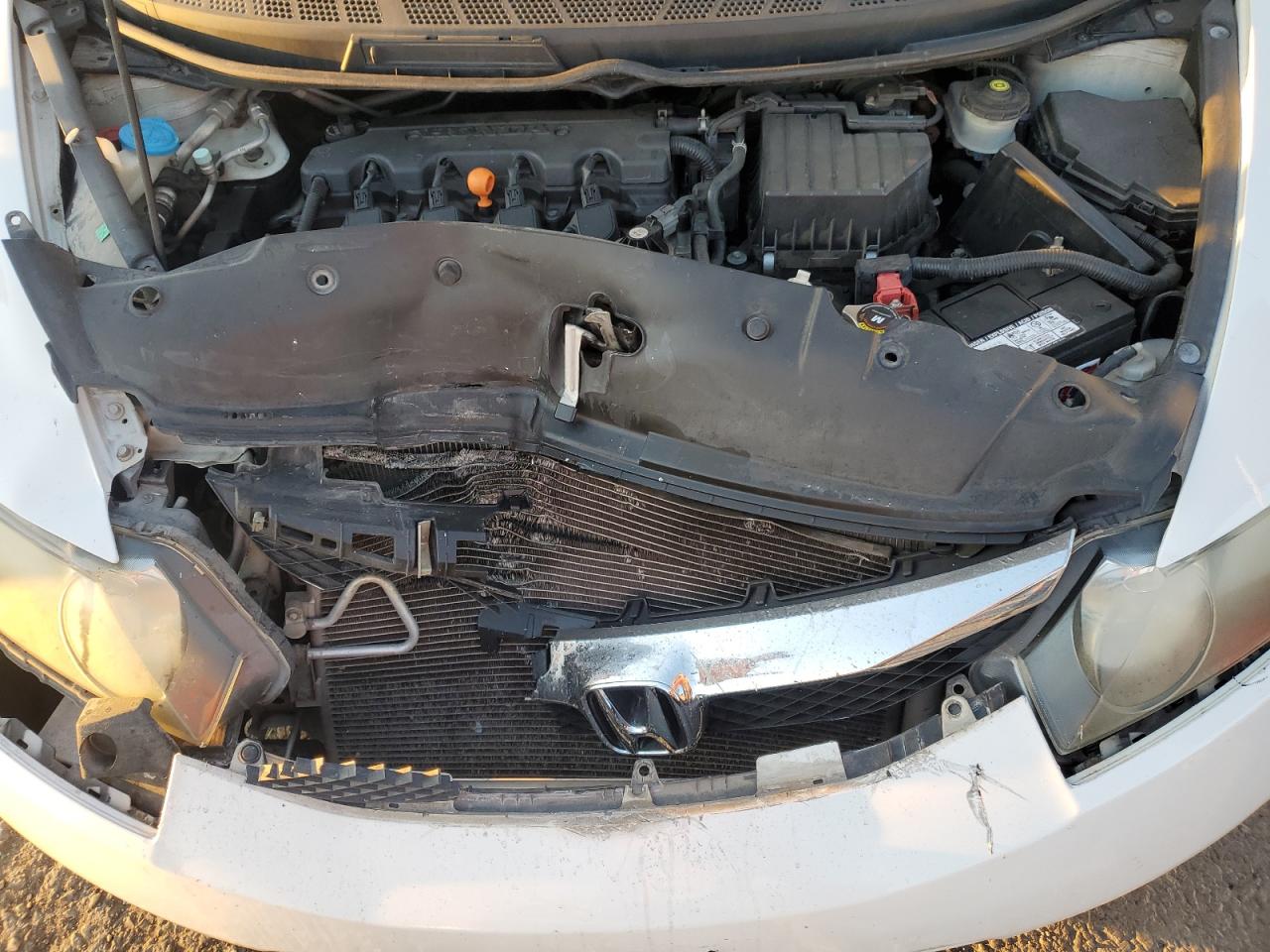 2010 Honda Civic VIN 2HGFA1F55AH583597 Copart auction photo, front end damage thumbnail 11