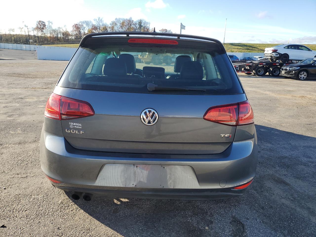 2015 Volkswagen Golf VIN 3VW817AUXFM080209 Copart auction photo, front end damage thumbnail 6