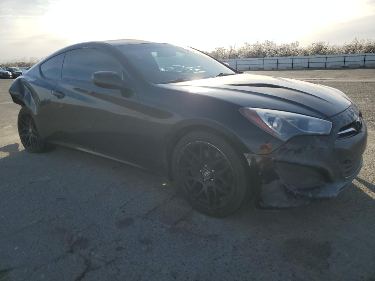 2013 Hyundai Genesis VIN KMHHT6KD7DU081117 Copart auction photo, rear end damage thumbnail 4