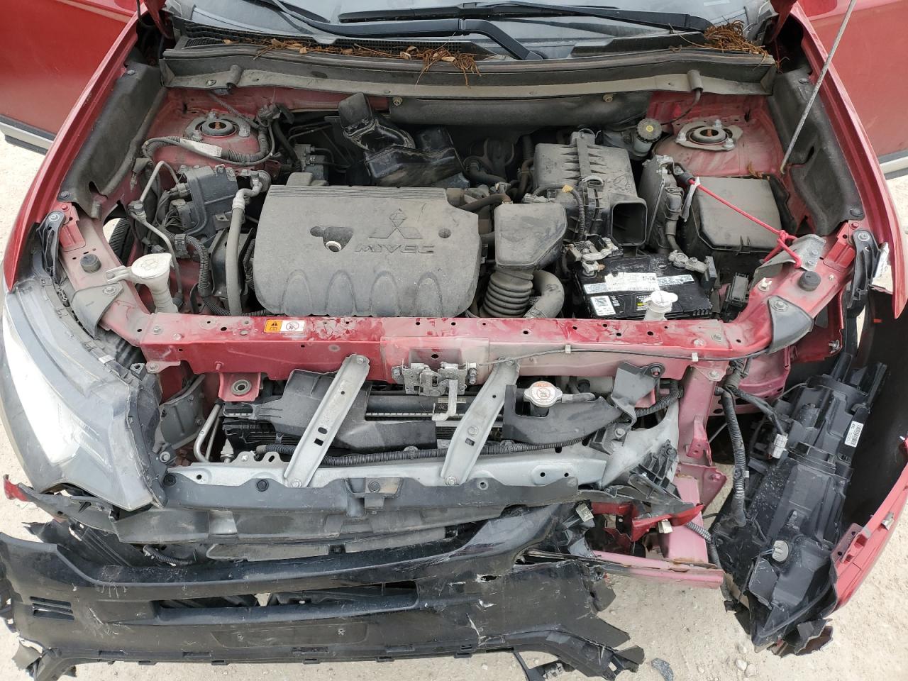 2019 Mitsubishi Outlander VIN JA4AD3A38KZ018774 Copart auction photo, front end / minor dent/scratches damage thumbnail 11