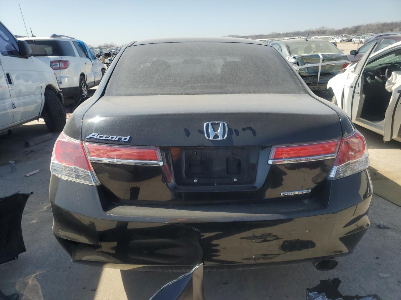 2012 Honda Accord VIN 1HGCP2F69CA003253 Copart auction photo, side / front end damage thumbnail 6