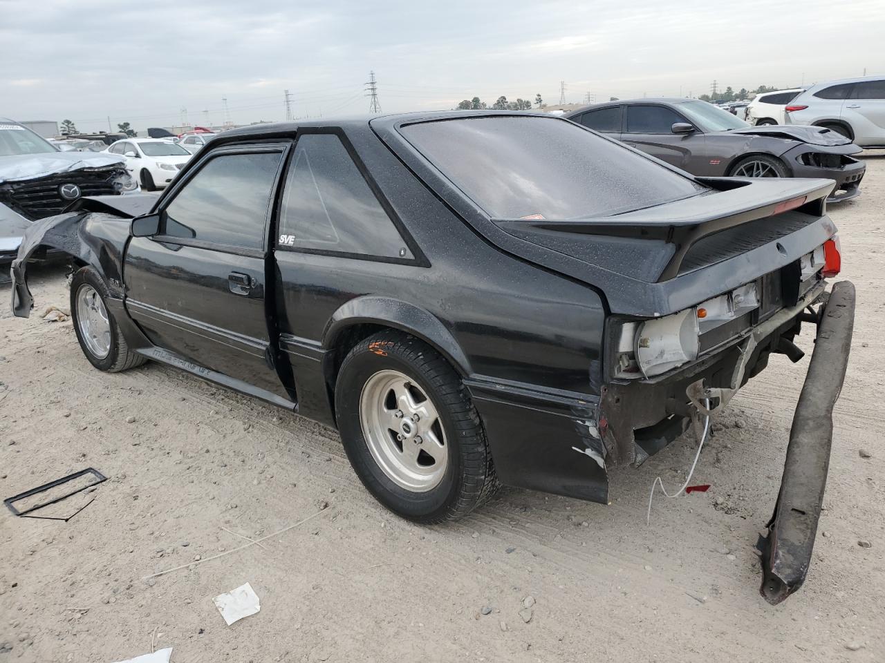 1990 Ford Mustang VIN 1FACP42E6LF125357 Copart auction photo, front end / rear end damage thumbnail 2