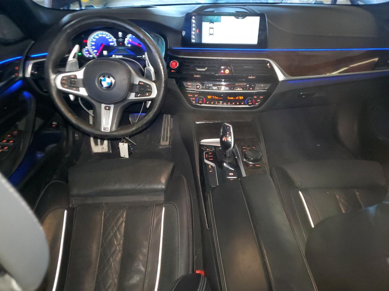 2018 BMW M5 VIN WBAJB9C54JB286559 Copart auction photo, rear end damage thumbnail 8