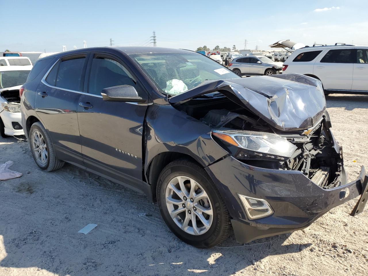 2019 Chevrolet Equinox VIN 3GNAXKEV5KL307113 Copart auction photo, front end damage thumbnail 4