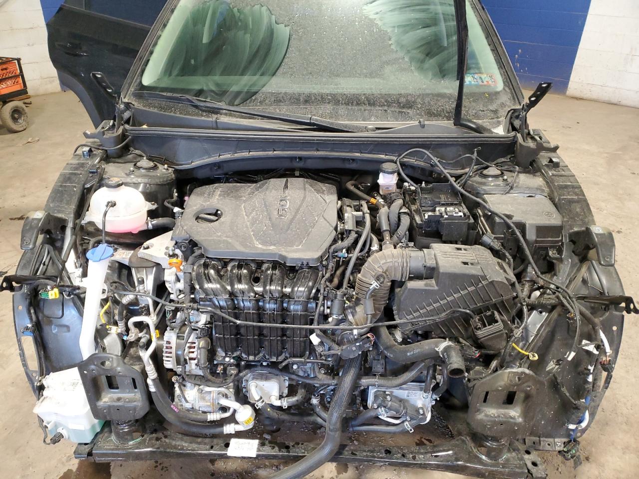 2024 Hyundai Tucson VIN 5NMJBCDE3RH393625 Copart auction photo, stripped damage thumbnail 12
