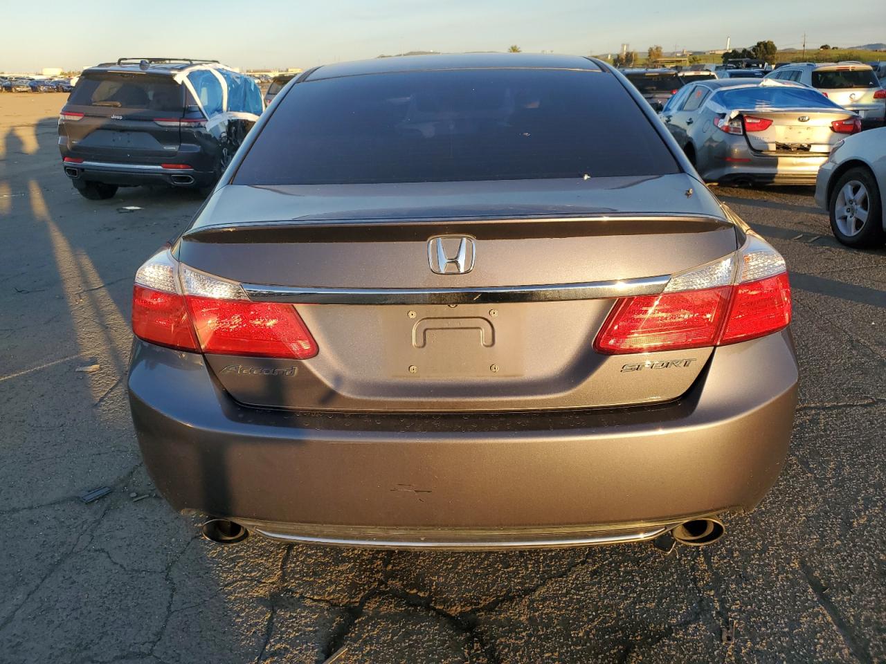 2013 Honda Accord VIN 1HGCR2F54DA150860 Copart auction photo, side damage thumbnail 6