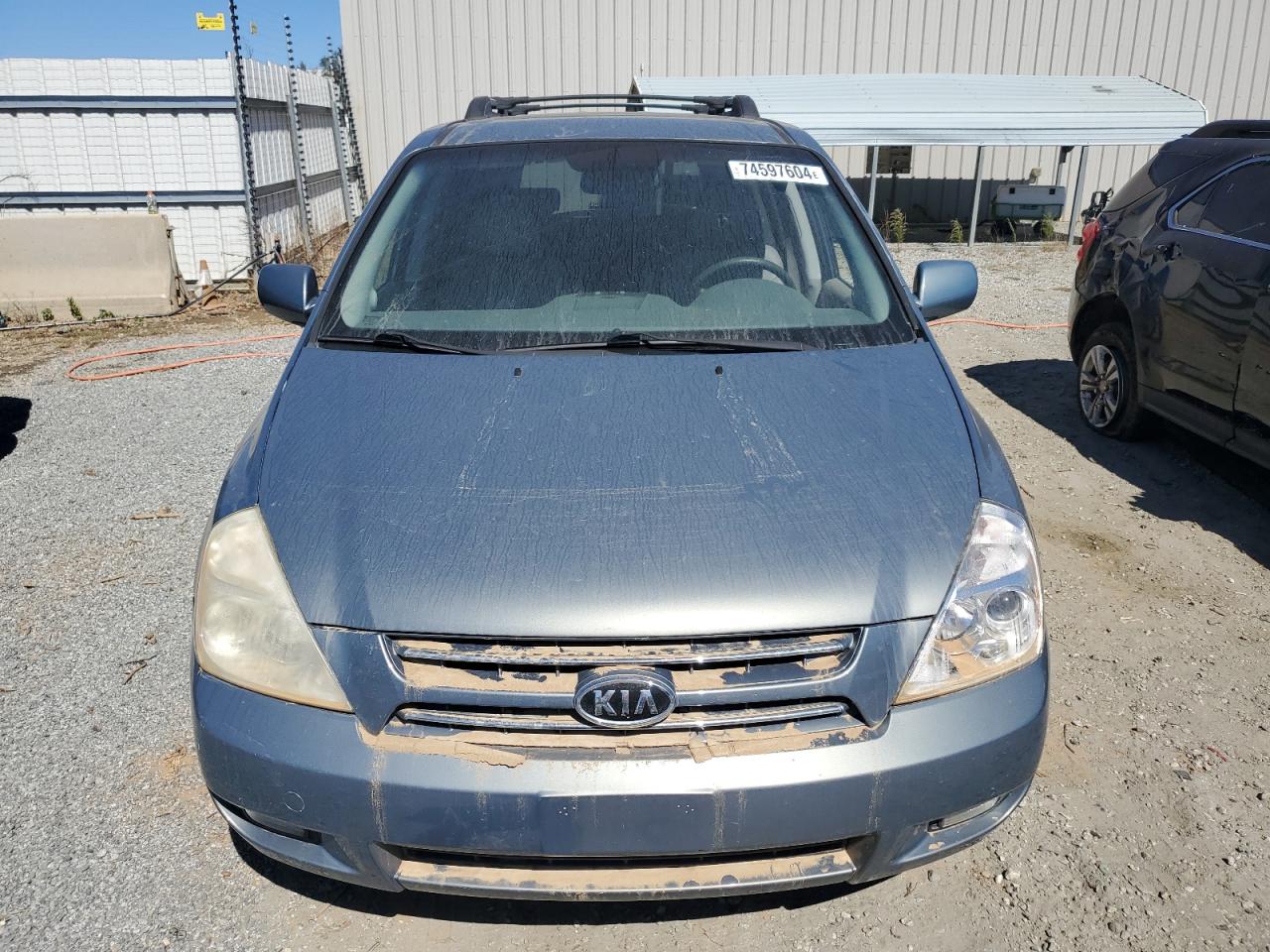 2008 KIA Sedona VIN KNDMB233786265441 Copart auction photo, water/flood damage thumbnail 5