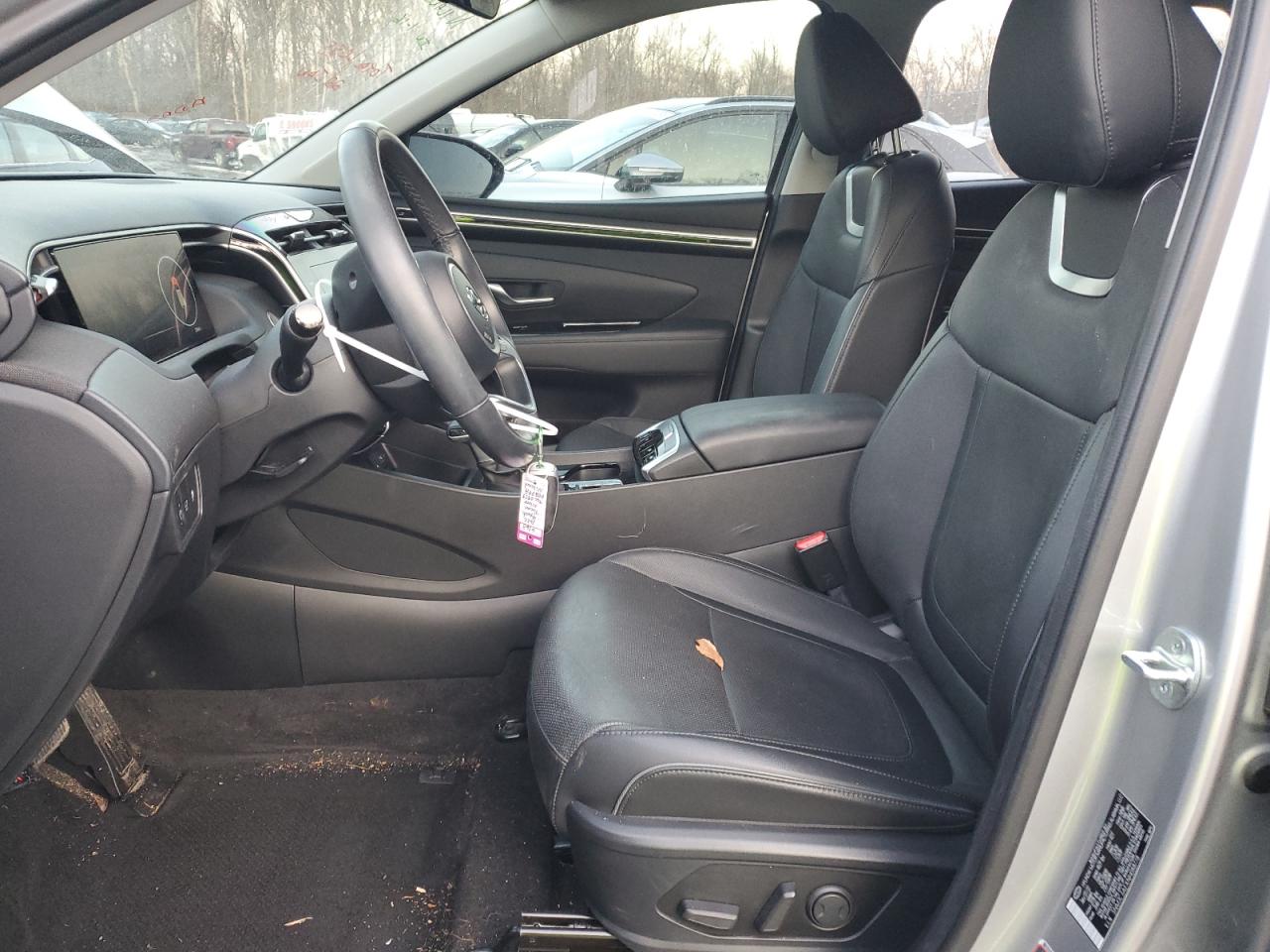 2022 Hyundai Tucson VIN 5NMJC3AEXNH088778 Copart auction photo, front end / side damage thumbnail 7