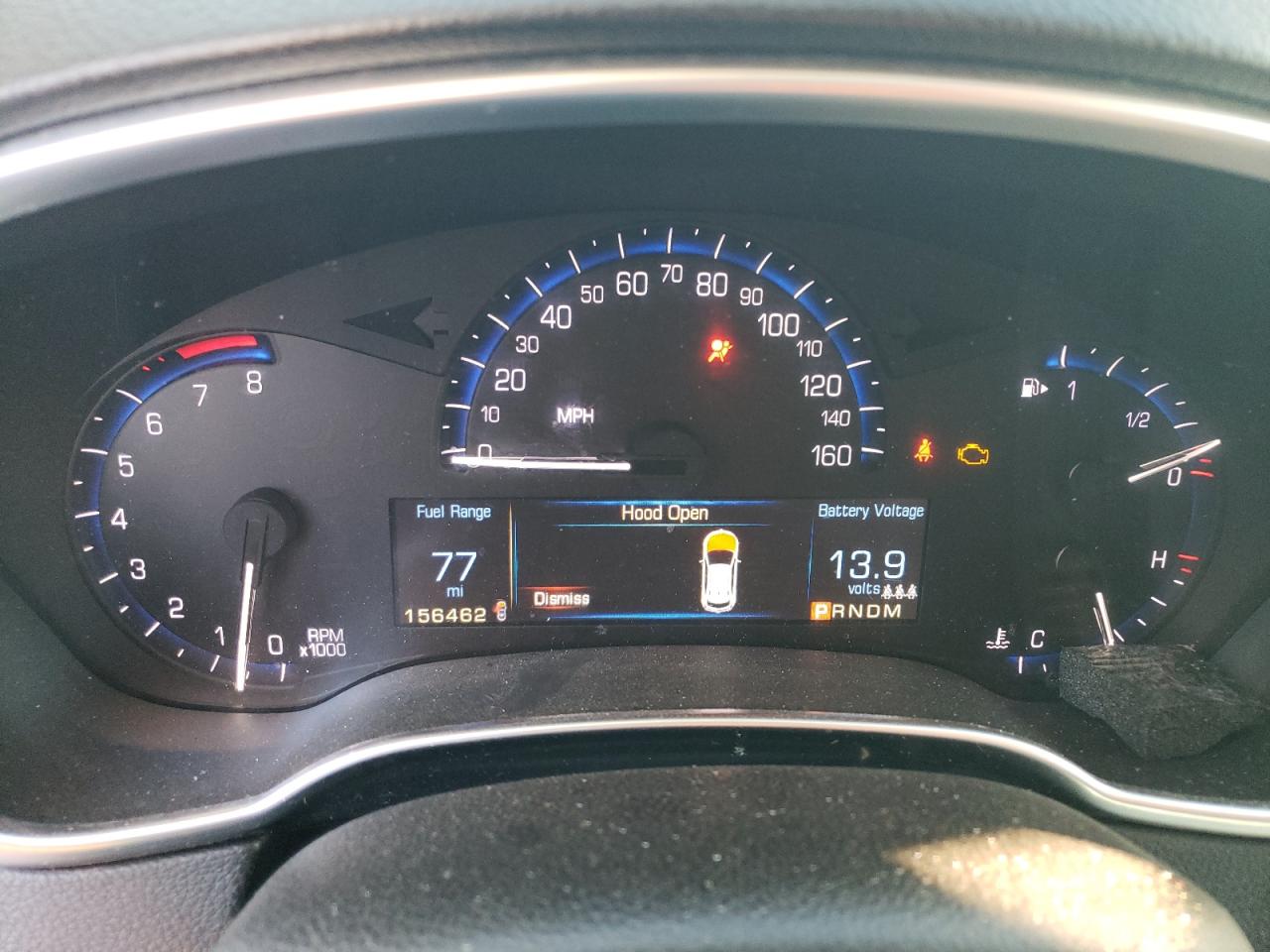 2015 Cadillac SRX VIN 3GYFNEE35FS581356 Copart auction photo, front end damage thumbnail 9