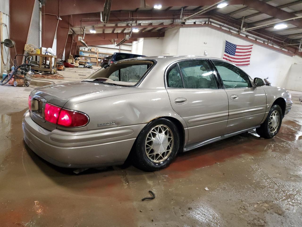 2001 Buick LeSabre VIN 1G4HR54K71U235633 Copart auction photo, side / mechanical damage thumbnail 3