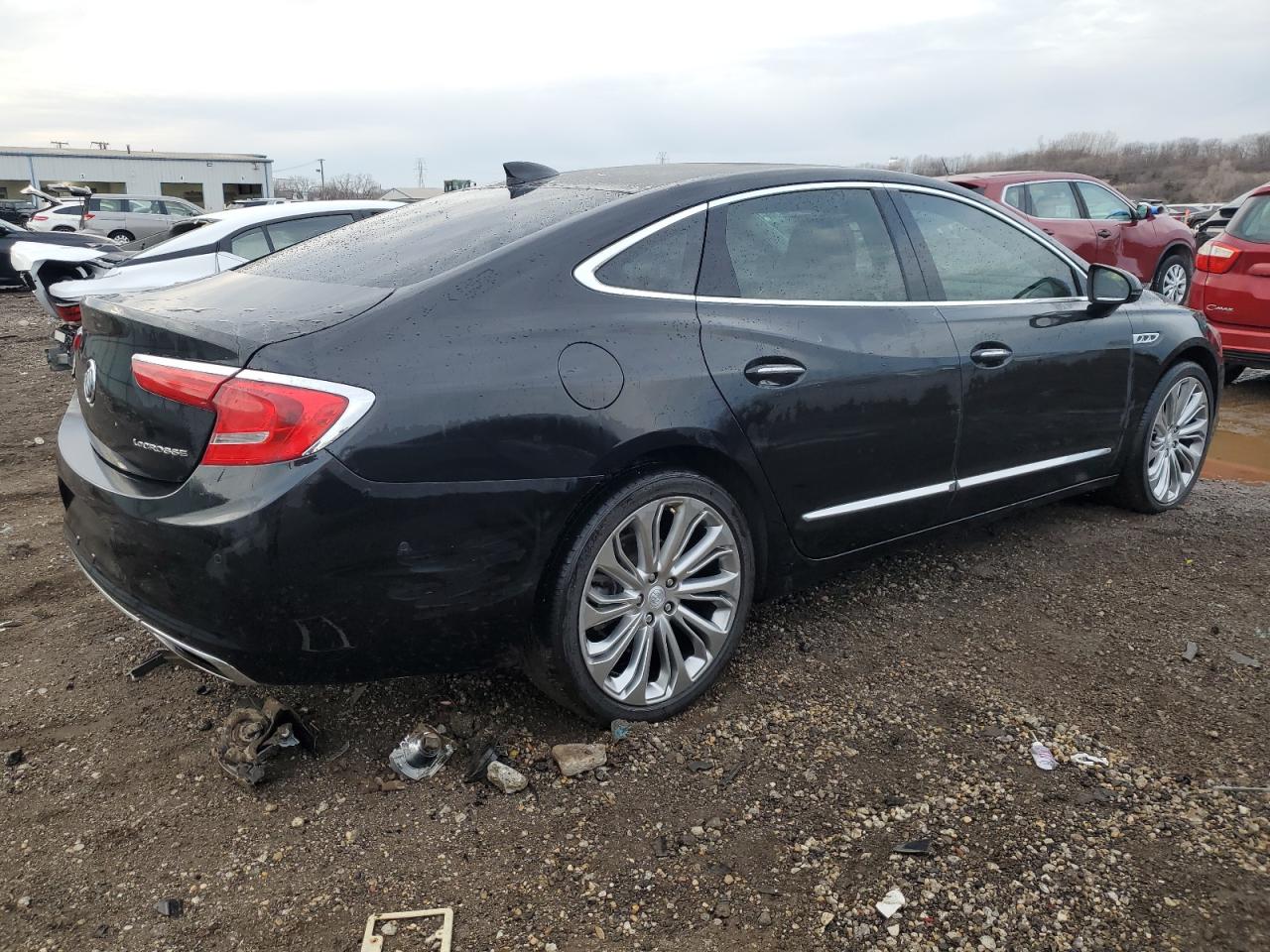 2017 Buick LaCrosse VIN 1G4ZR5SS9HU177221 Copart auction photo, side damage thumbnail 3
