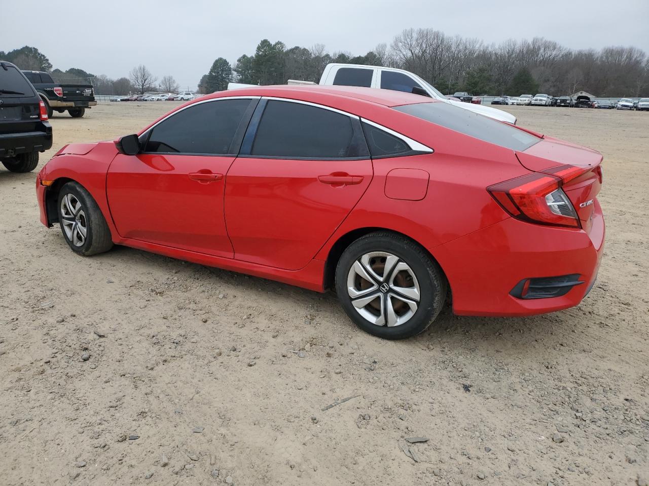 2017 Honda Civic VIN 2HGFC2F5XHH520764 Copart auction photo, front end / minor dent/scratches damage thumbnail 2
