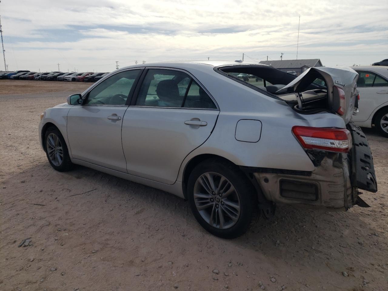 2011 Toyota Camry VIN 4T1BF3EK7BU150326 Copart auction photo, rear end damage thumbnail 2