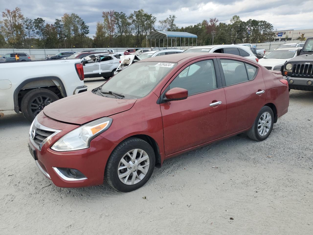 2017 Nissan Versa VIN 3N1CN7AP3HL844988