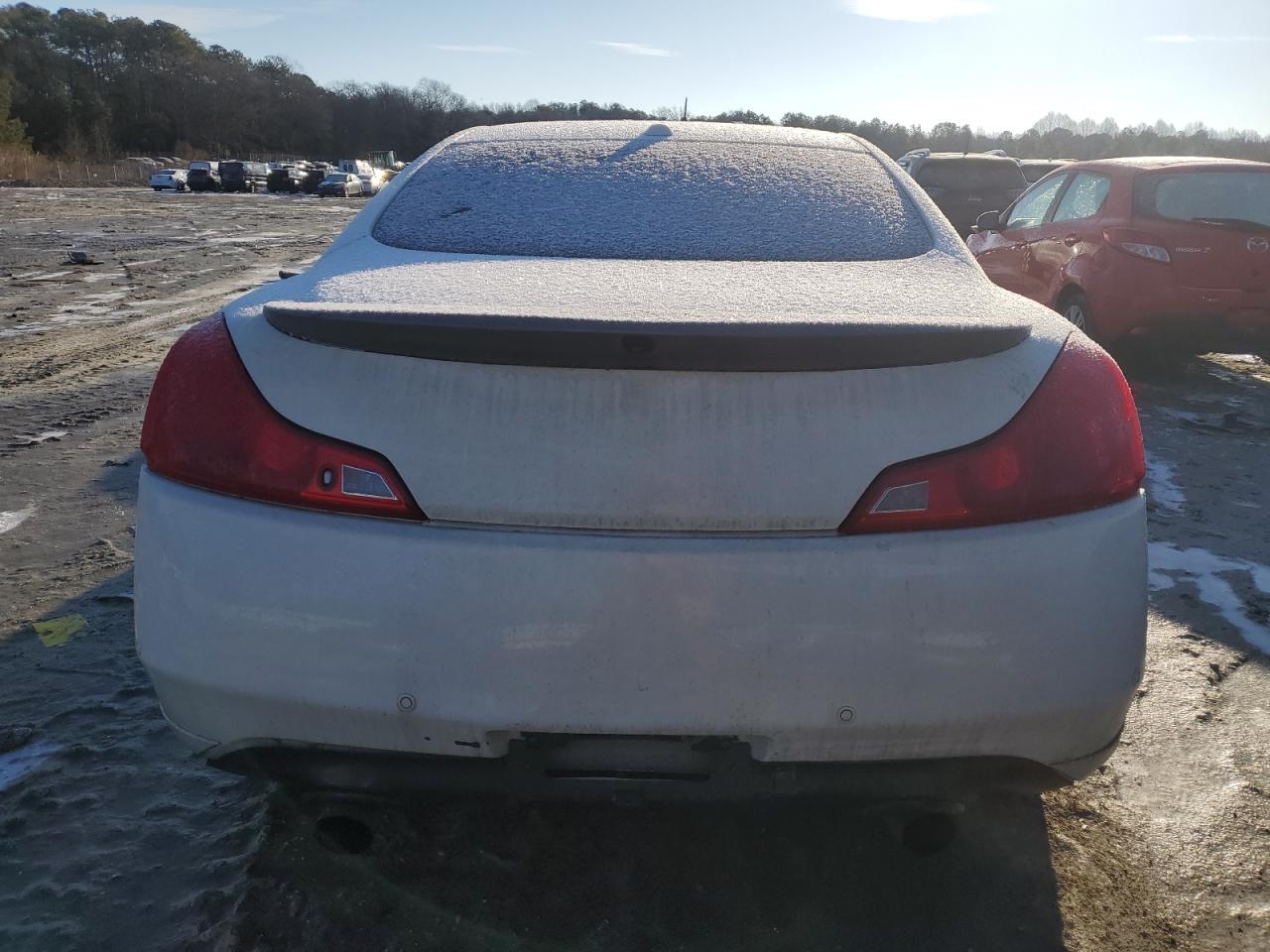 2011 Infiniti G VIN JN1CV6EL6BM262284 Copart auction photo, front end damage thumbnail 6