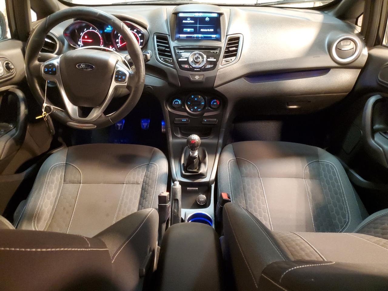 2014 Ford Fiesta VIN 3FADP4GX1EM179716 Copart auction photo, front end / minor dent/scratches damage thumbnail 8