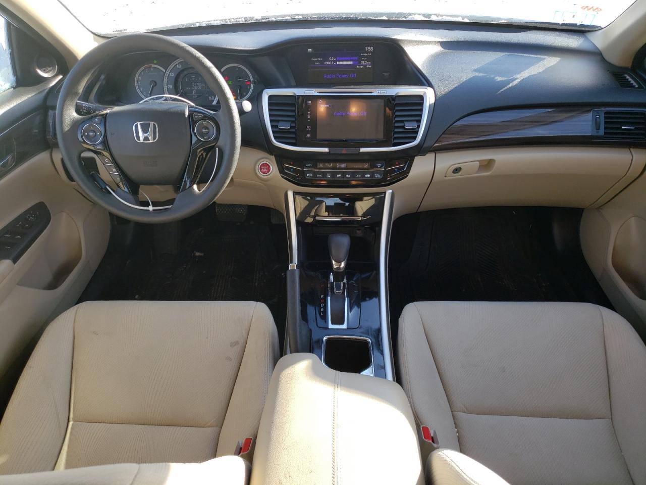 2017 Honda Accord VIN 1HGCR2F76HA296135 Copart auction photo, front end / rear end damage thumbnail 8