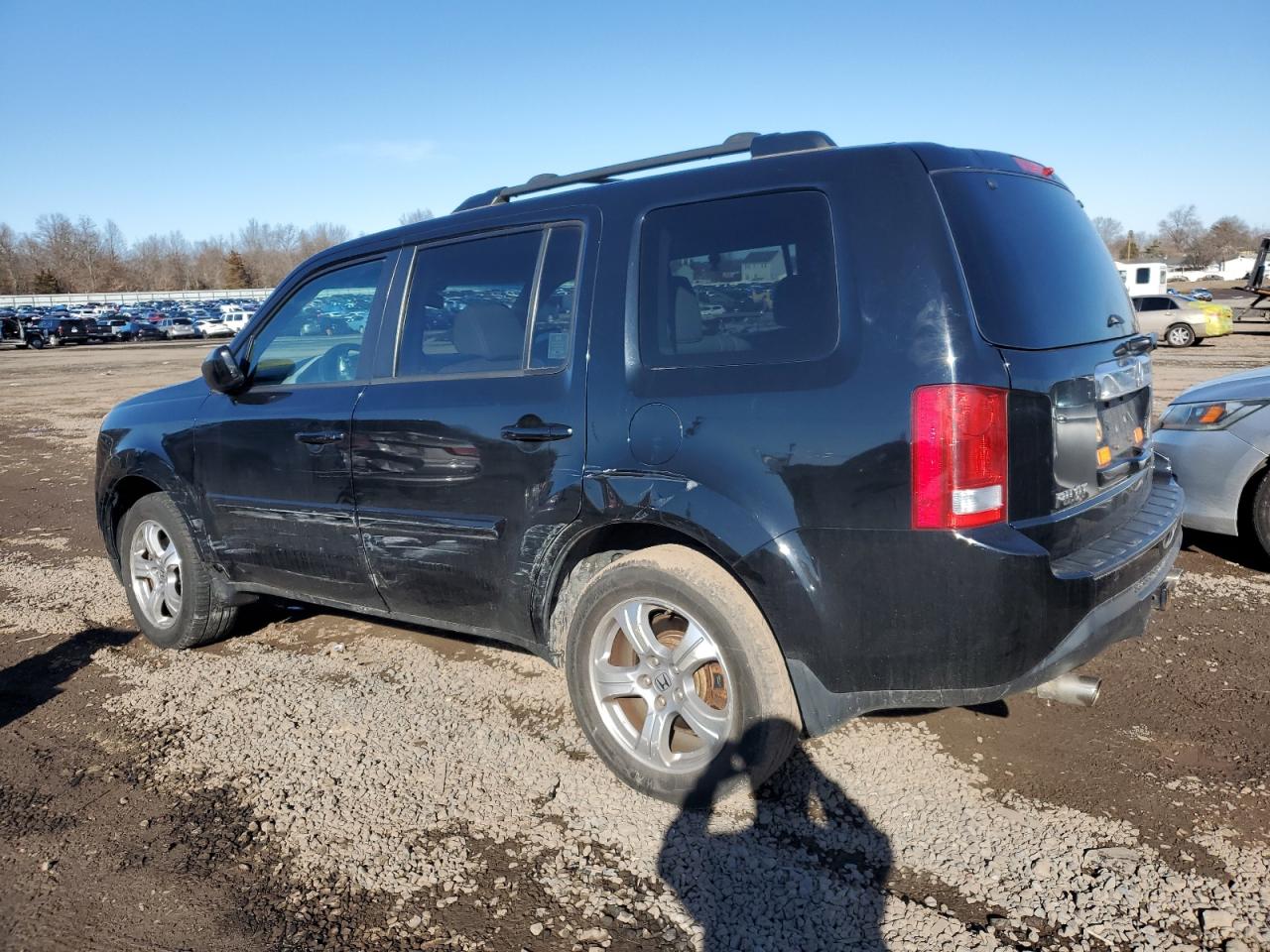 2014 Honda Pilot VIN 5FNYF4H58EB002256 Copart auction photo, side damage thumbnail 2