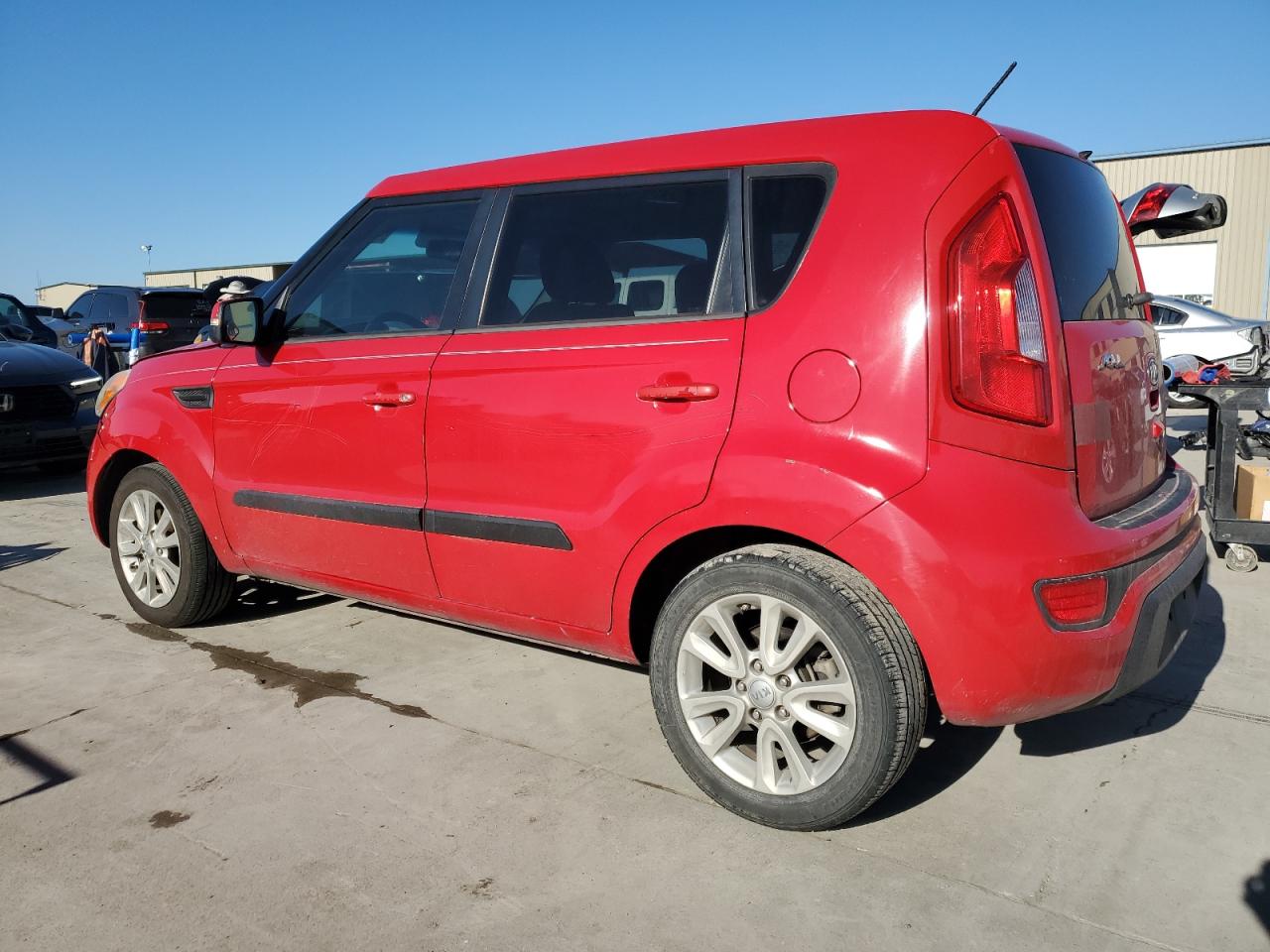 2012 KIA Soul VIN KNDJT2A63C7393398 Copart auction photo, front end / hail damage thumbnail 2