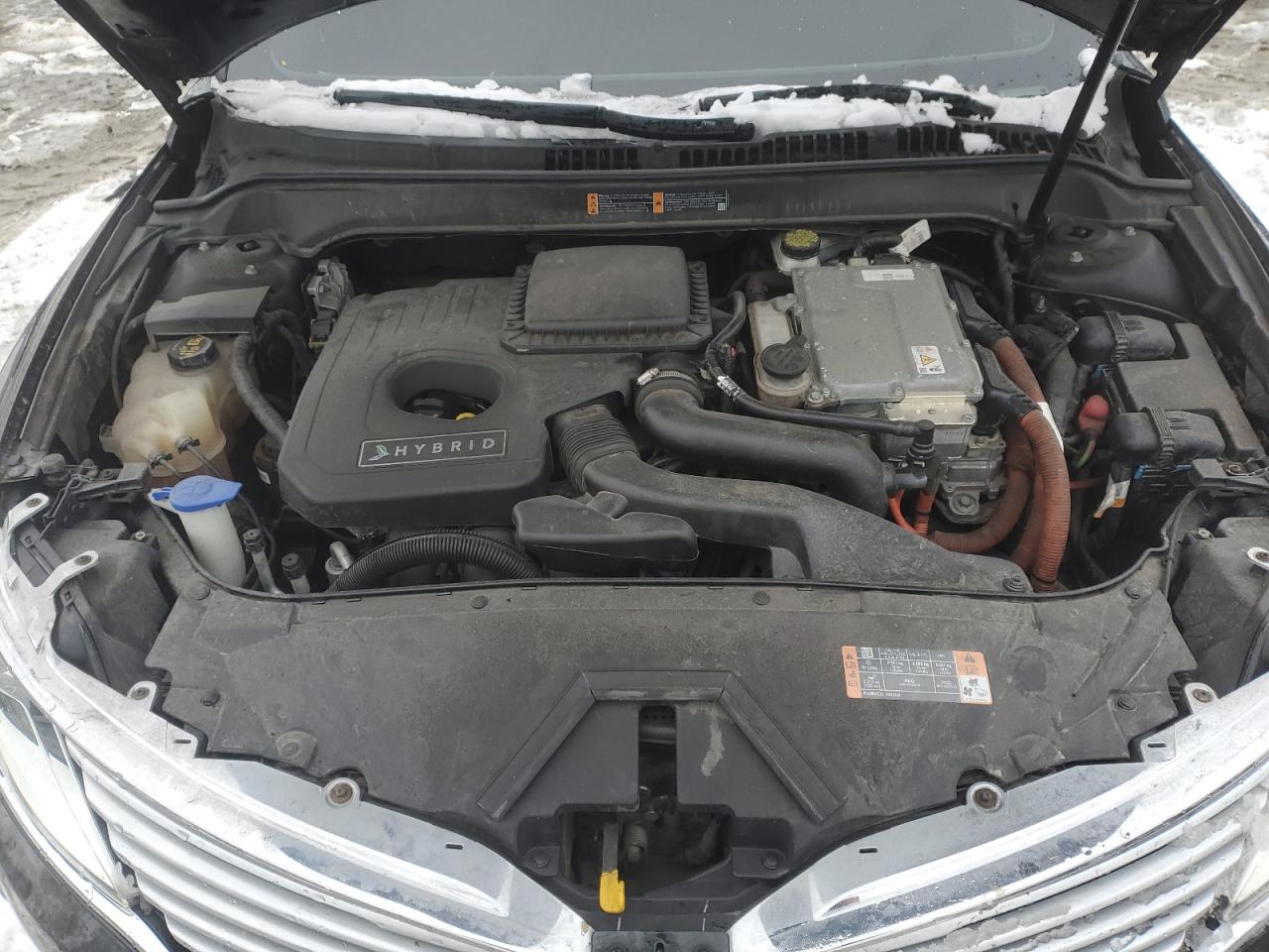 2015 Lincoln MKZ VIN 3LN6L2LU1FR624552 Copart auction photo, front end damage thumbnail 11