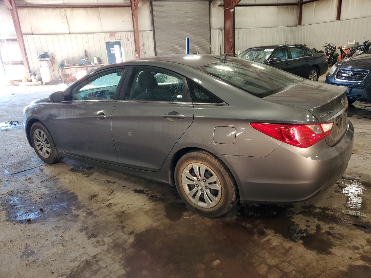 2012 Hyundai Sonata VIN 5NPEB4ACXCH450312 Copart auction photo, burn / side damage thumbnail 2