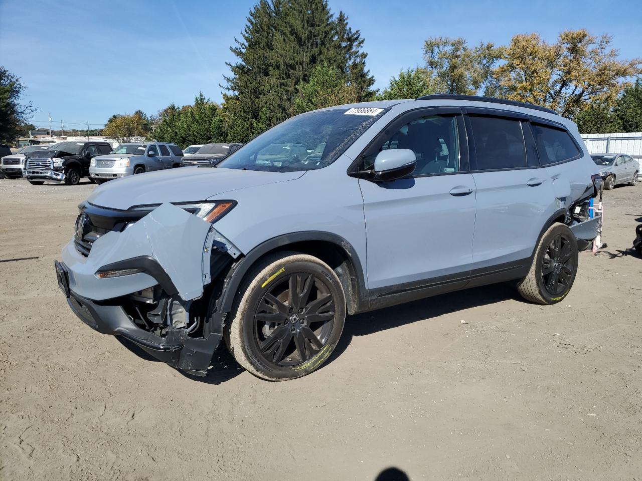 2022 Honda Pilot VIN 5FNYF6H71NB090077