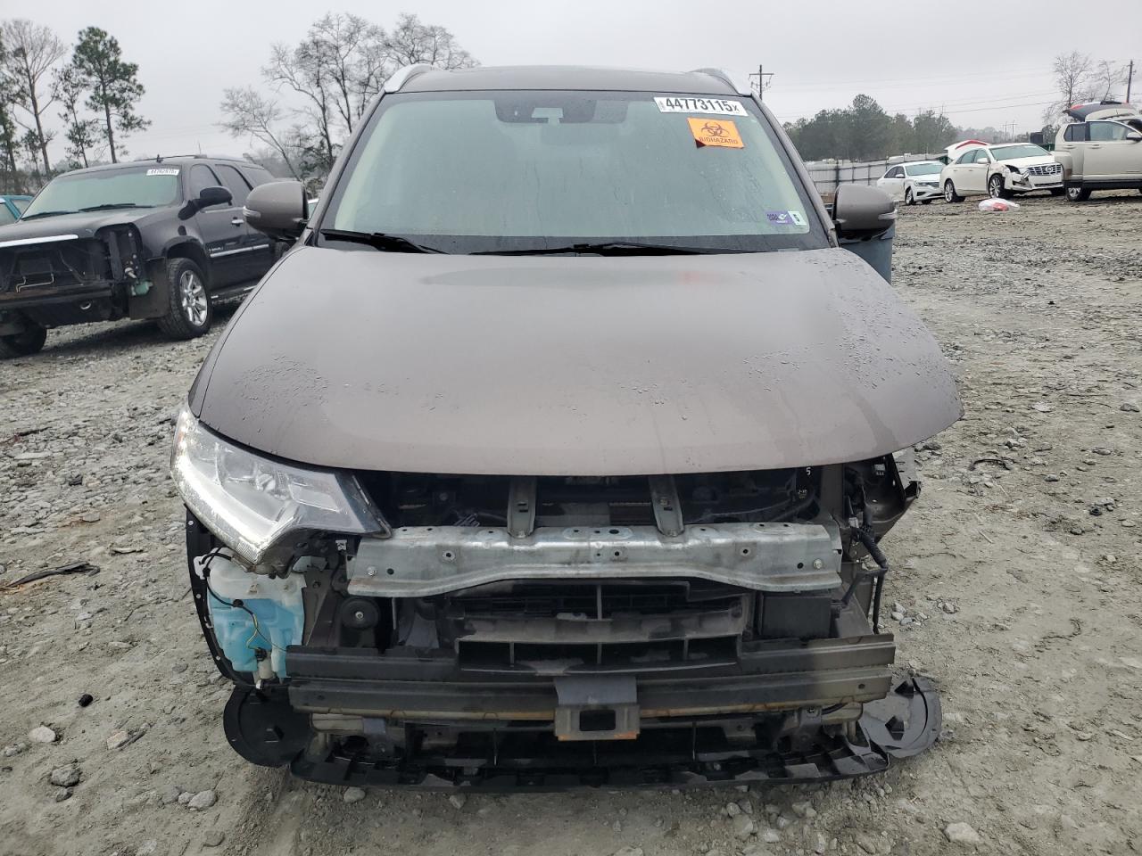 2017 Mitsubishi Outlander VIN JA4AZ3A30HZ065078 Copart auction photo, front end damage thumbnail 5