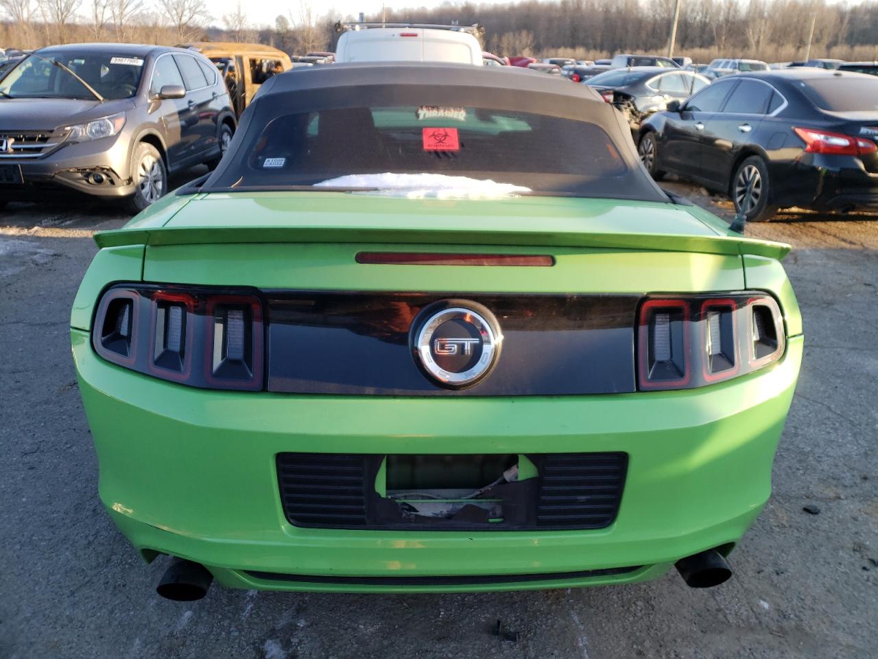 2014 Ford Mustang VIN 1ZVBP8FF2E5311810 Copart auction photo, front end damage thumbnail 6
