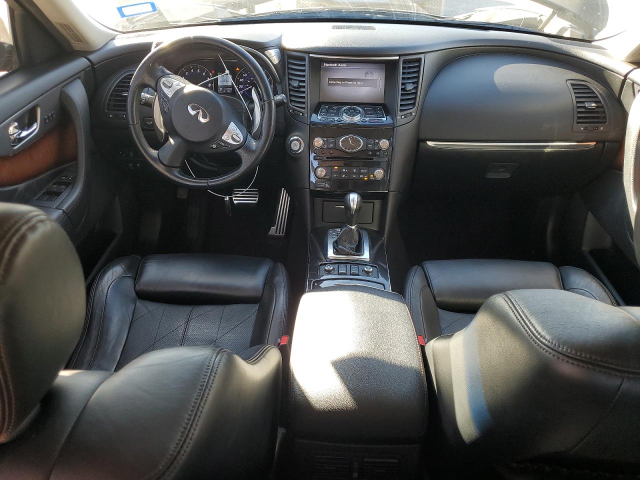 2012 Infiniti FX VIN JN8BS1MW6CM180366 Copart auction photo, side damage thumbnail 8