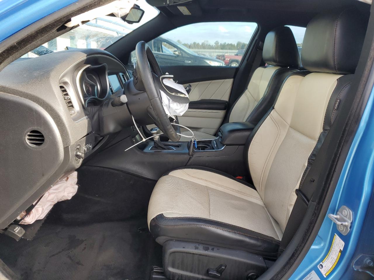 2015 Dodge Charger VIN 2C3CDXHGXFH890043 Copart auction photo, front end damage thumbnail 7