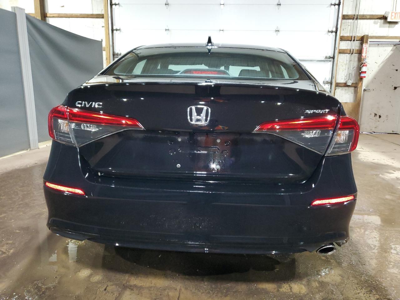 2024 Honda Civic VIN 2HGFE2F50RH555292 Copart auction photo, rear end / side damage thumbnail 6