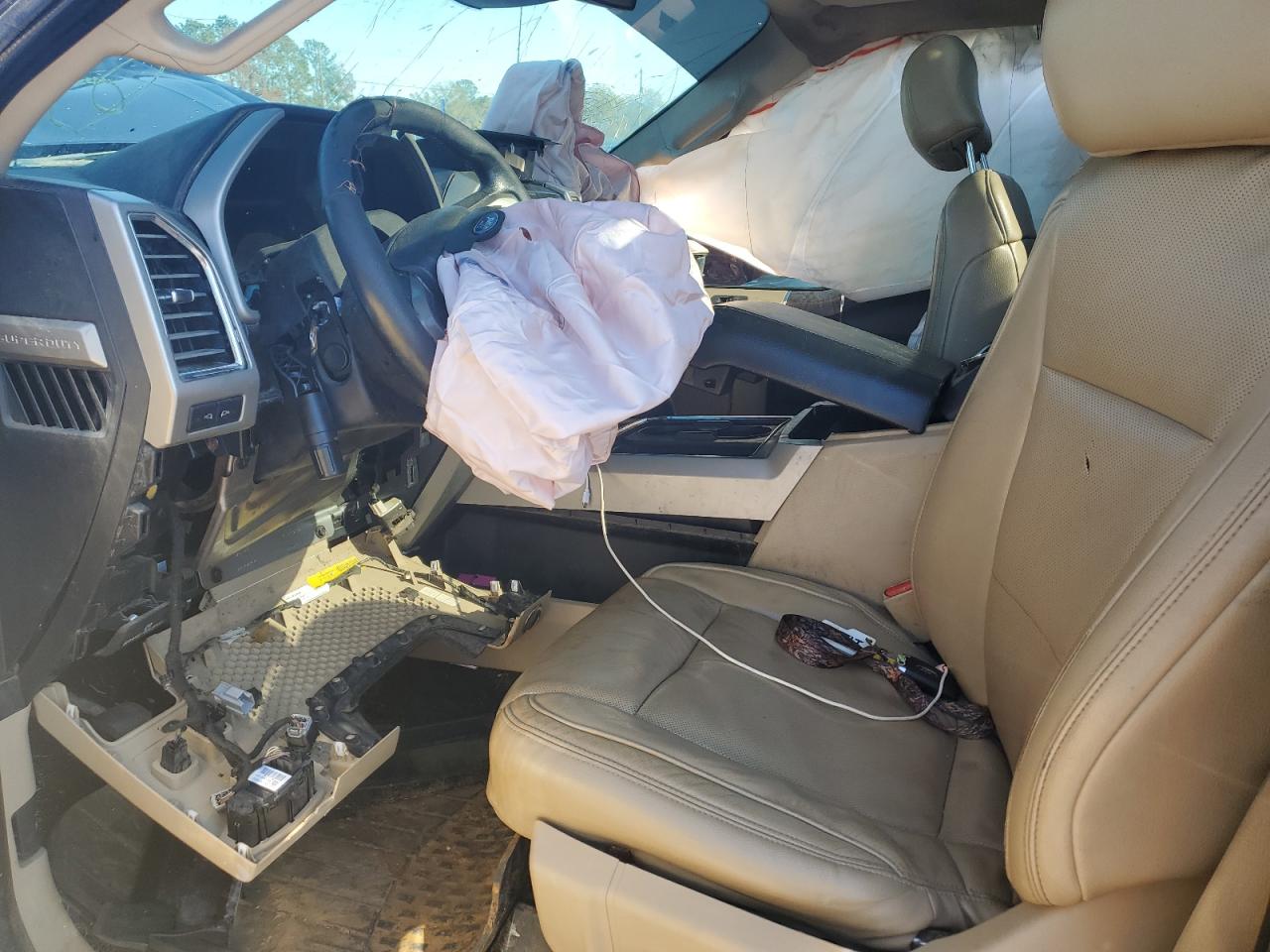 2017 Ford F250 VIN 1FT7W2BT5HEB55920 Copart auction photo, front end damage thumbnail 7