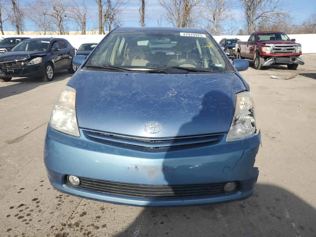 2004 Toyota Prius VIN JTDKB20UX40067079 Copart auction photo, front end damage thumbnail 5