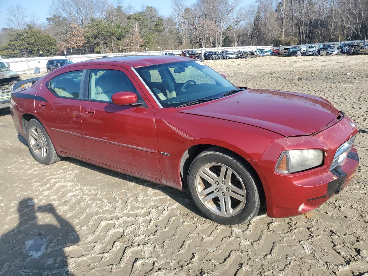 2006 Dodge Charger VIN 2B3KA53H76H191751 Copart auction photo, front end damage thumbnail 4