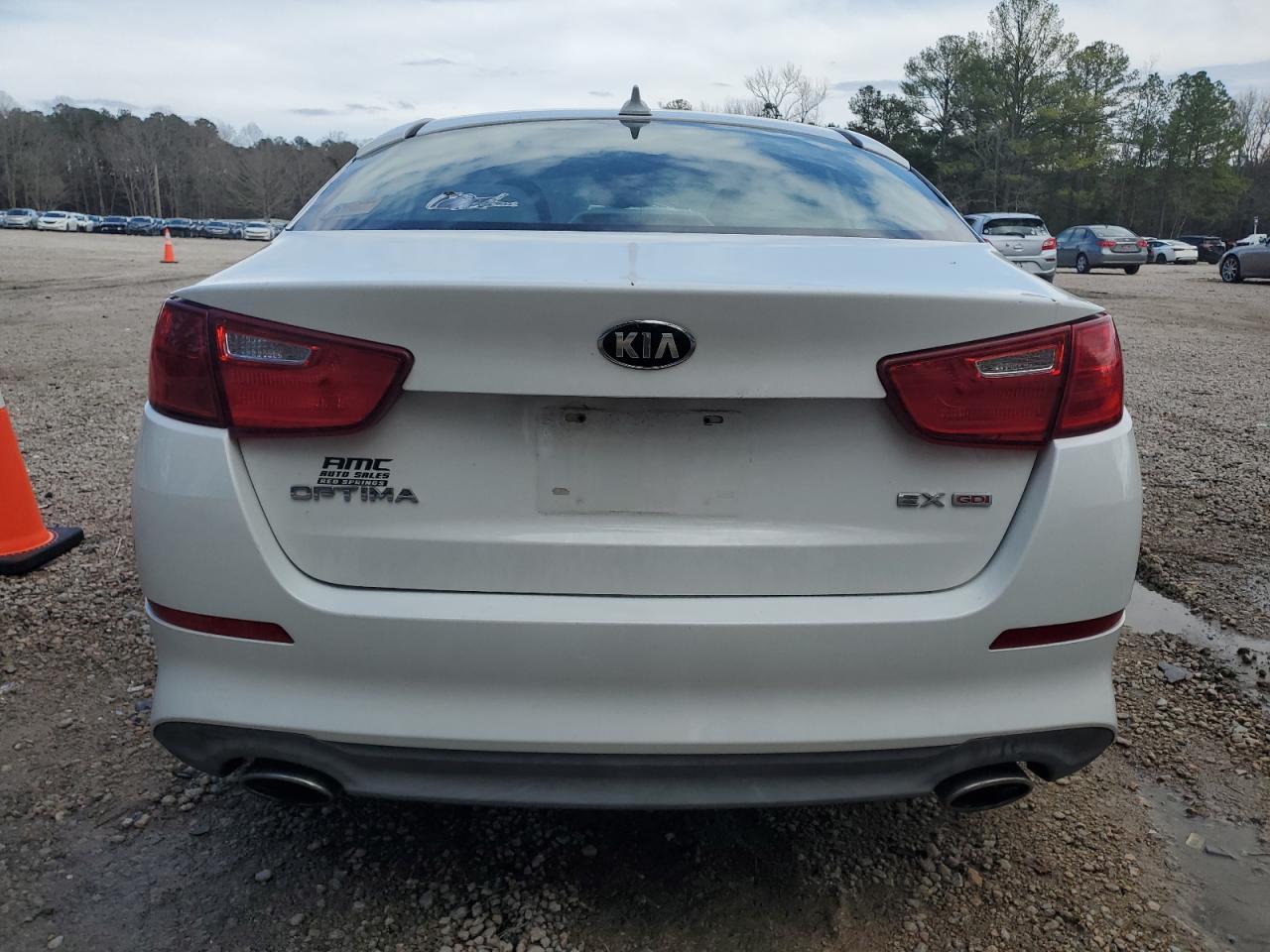 2015 KIA Optima VIN 5XXGN4A79FG410788 Copart auction photo, front end damage thumbnail 6