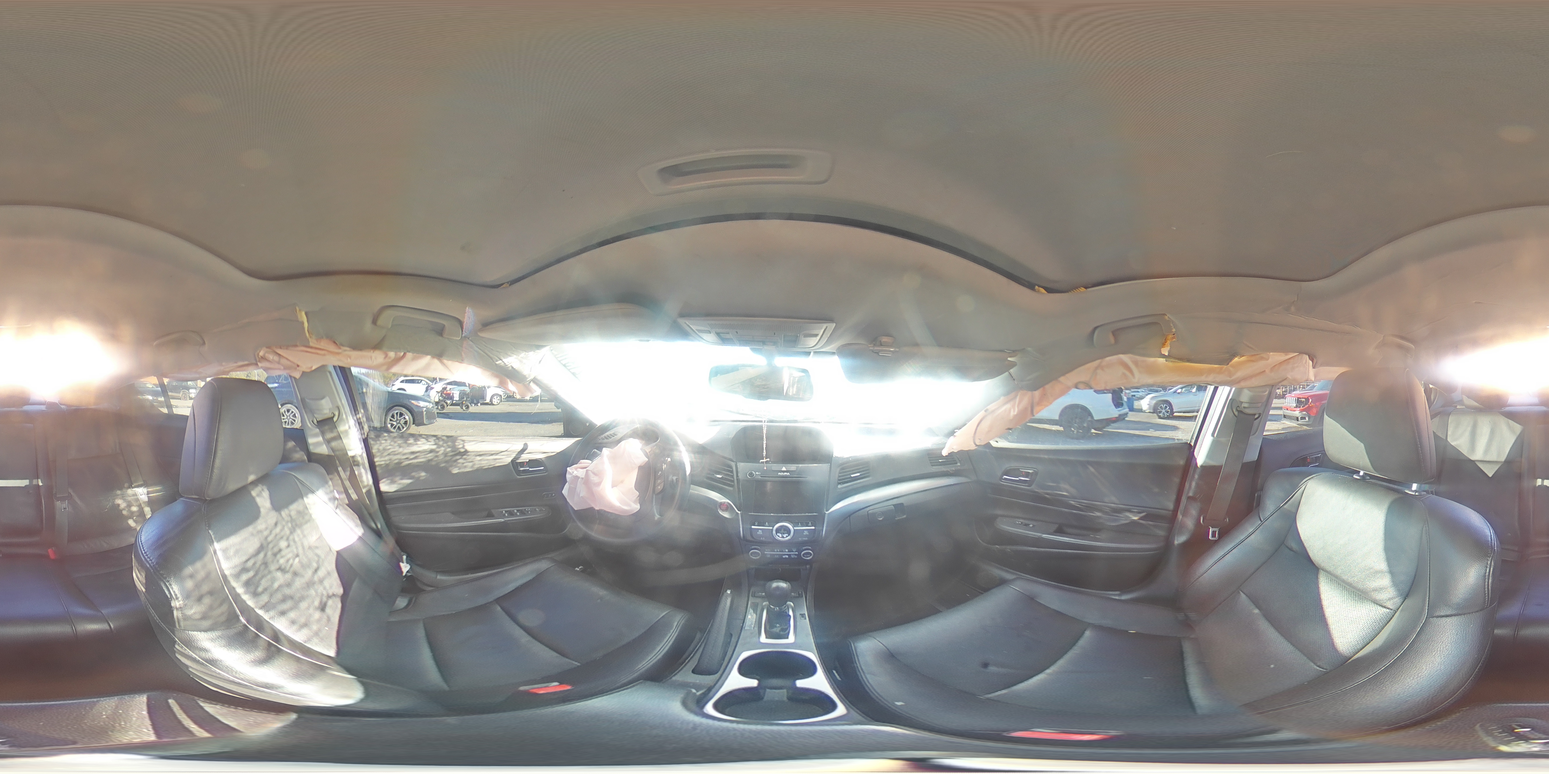 2016 Acura ILX VIN 19UDE2F70GA012321 Copart auction photo, rollover damage thumbnail 13