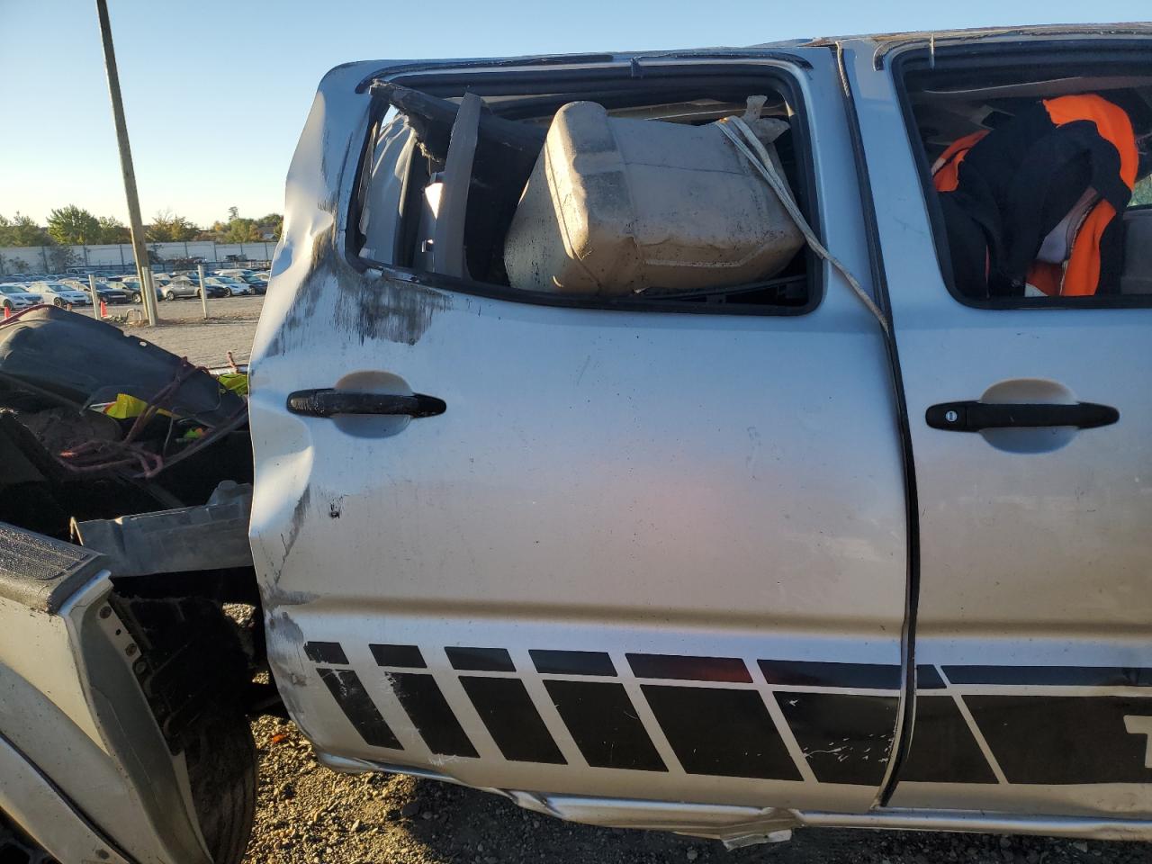 2005 Toyota Tacoma VIN 5TELU42N75Z068613 Copart auction photo, all over damage thumbnail 10