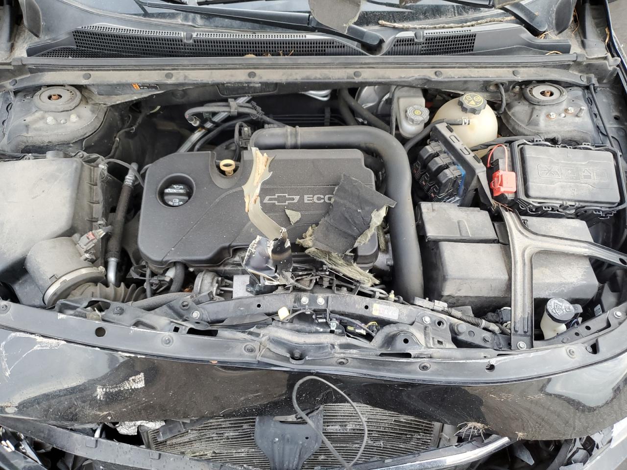 2017 Chevrolet Malibu VIN 1G1ZE5ST4HF281766 Copart auction photo, front end damage thumbnail 11