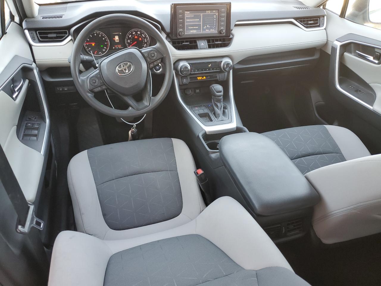 2019 Toyota RAV 4 VIN 2T3W1RFV6KC032224 Copart auction photo, rear end damage thumbnail 8