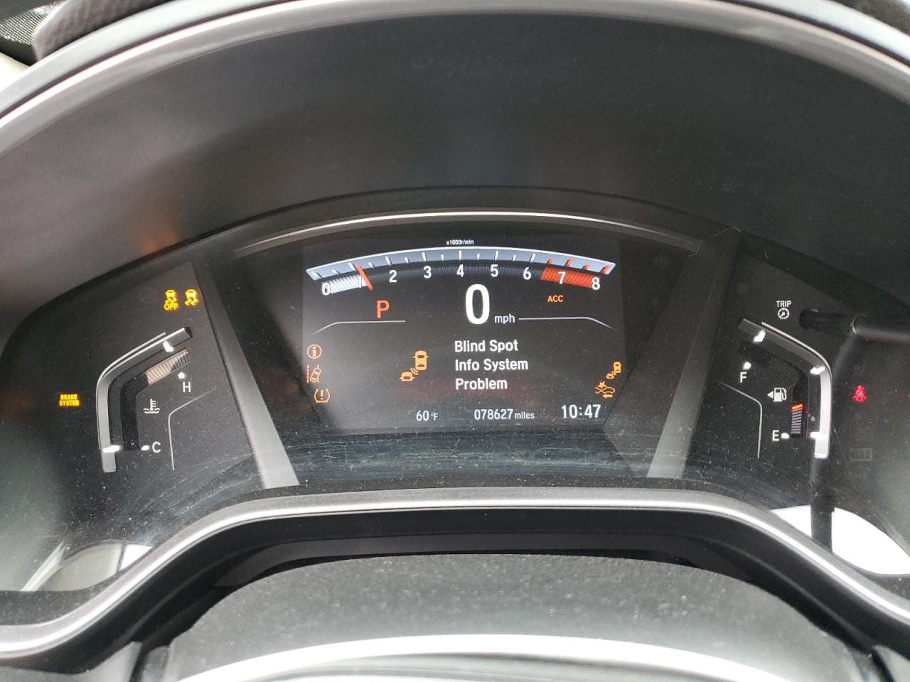 2020 Honda CR-V VIN 7FARW2H50LE007266 Copart auction photo, rear end damage thumbnail 9