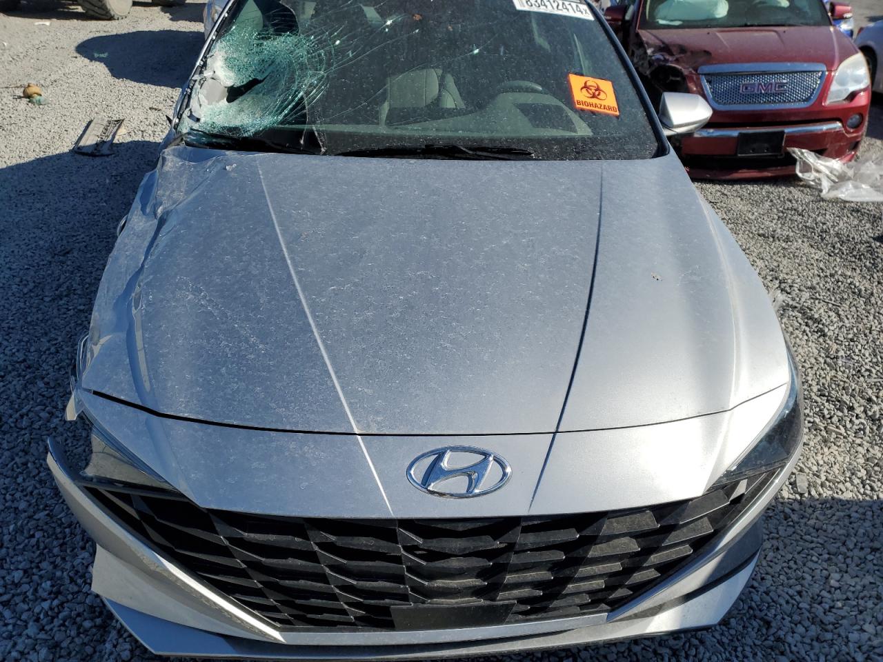 2023 Hyundai Elantra VIN 5NPLS4AG6PH091105 Copart auction photo, biohazard/chemical / front end damage thumbnail 11