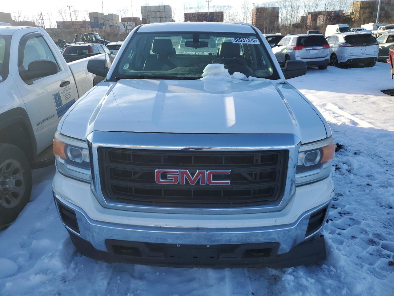 2015 GMC Sierra VIN 1GTV2TEC9FZ256601 Copart auction photo, side damage thumbnail 5