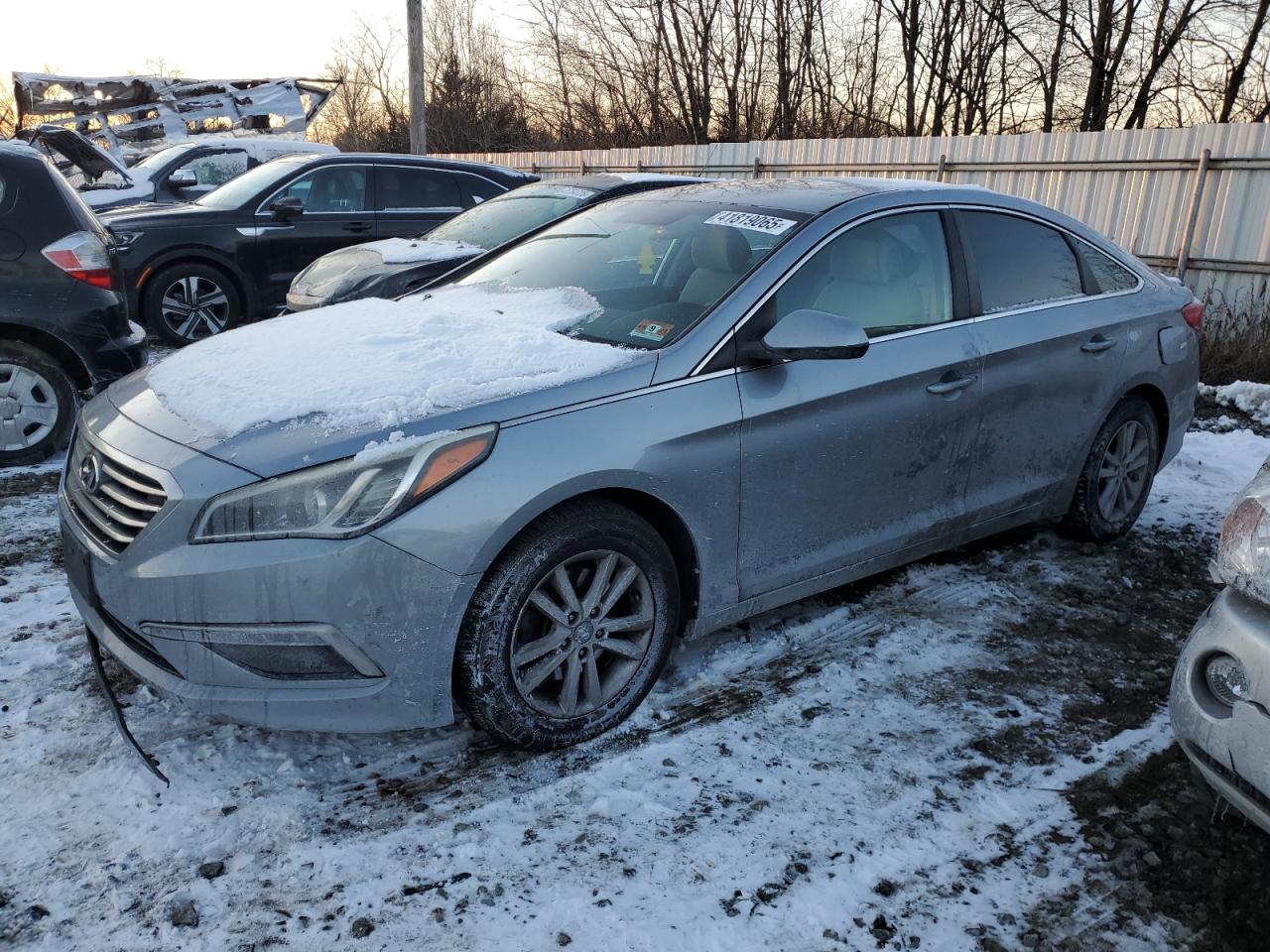 2015 Hyundai Sonata VIN 5NPE24AF8FH125947 - Copart auction photo