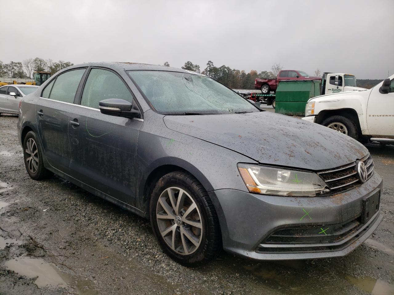 2017 Volkswagen Jetta VIN 3VWB67AJ8HM320440 Copart auction photo, top/roof / minor dent/scratches damage thumbnail 4