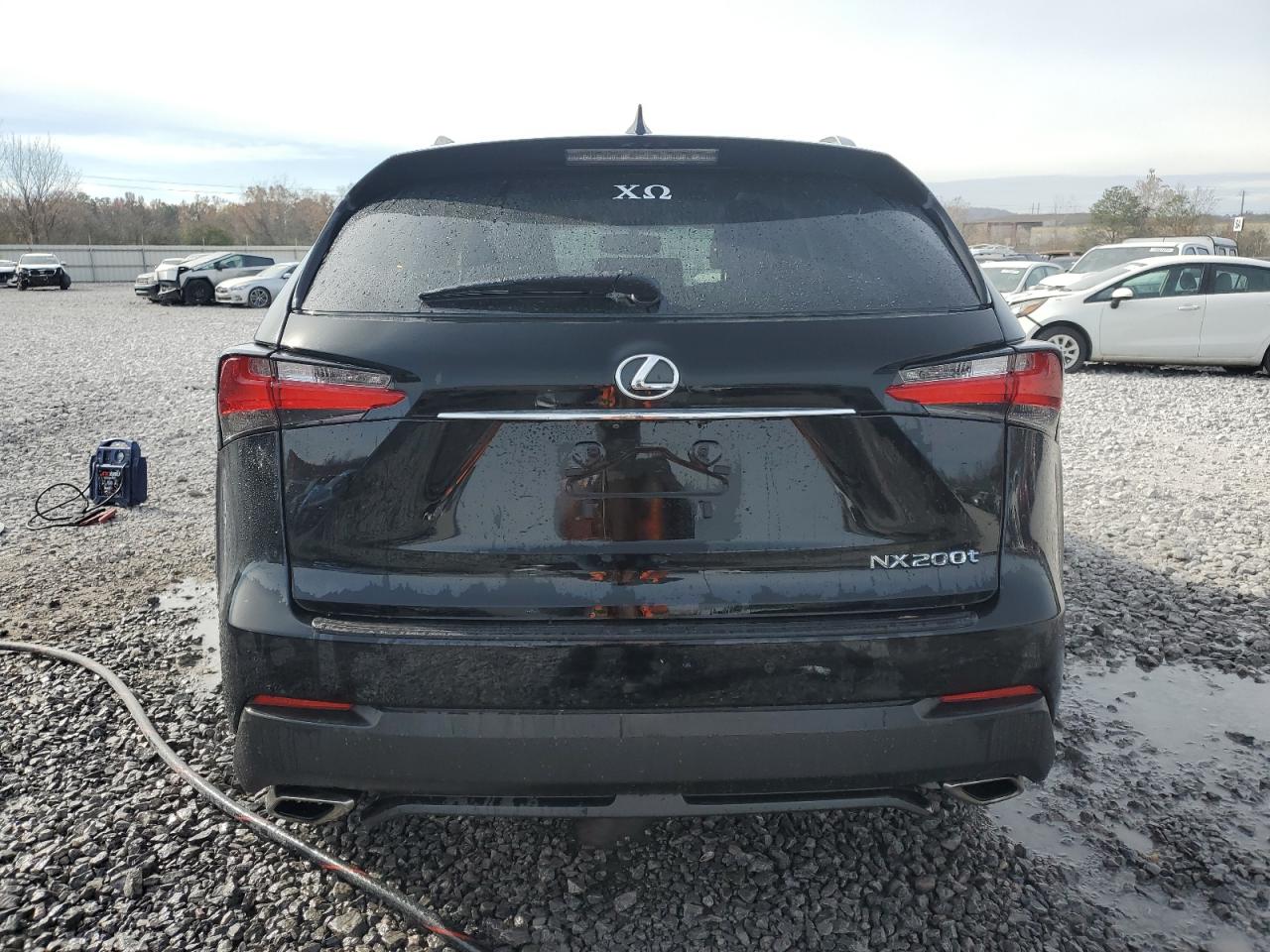 2017 Lexus NX VIN JTJYARBZ9H2053146 Copart auction photo, side / front end damage thumbnail 6